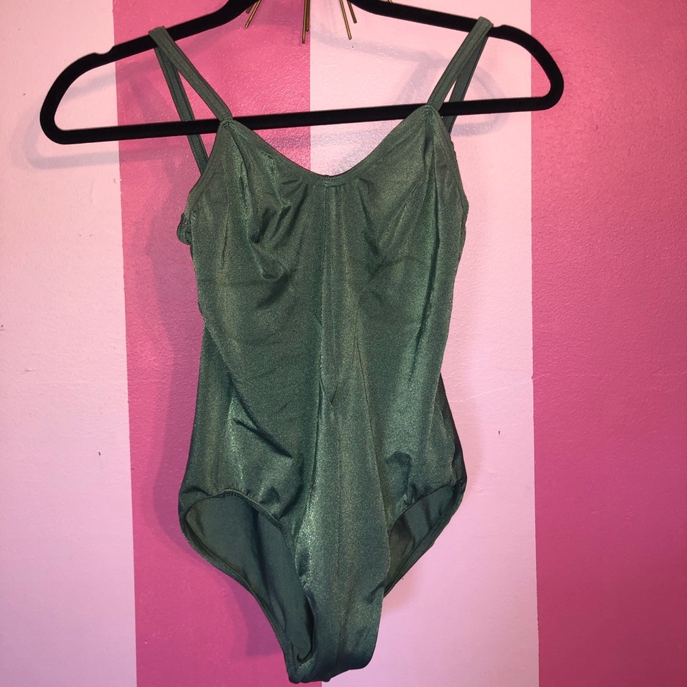 Vintage Sea Foam Green One Piece!